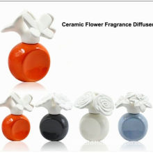 New Design Ceramic Flower Diffuser/aroma Procelain Diffuser/scented Stone Ts-rd47